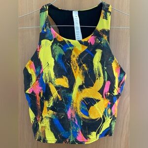 Lululemon Invigorate Training Tank Top [Sz 6] | Undertone Black Multi